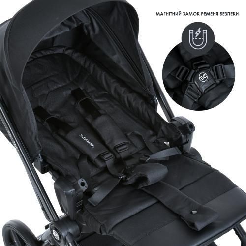 Коляска детская ME 1138 SPIN 360 Black ME 1138 Black фото