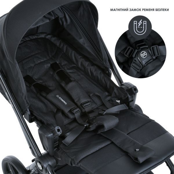 Коляска детская ME 1138 SPIN 360 Black ME 1138 Black фото