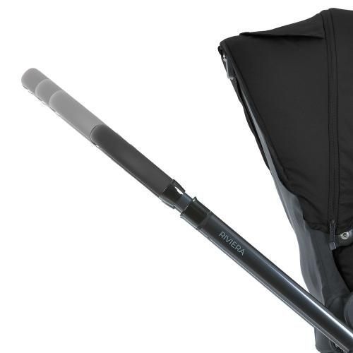 Коляска універсальна 2в1 ME 1183 RIVIERA Jet Black ME 1183 Jet Black фото