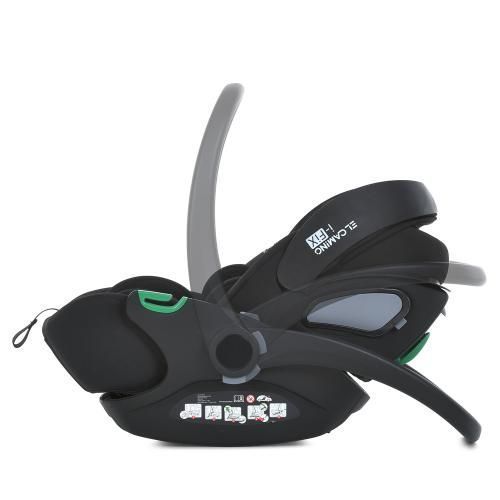 Автокрісло дитяче ME 1110 i-FIX Jet Black ME 1110 Jet Black фото