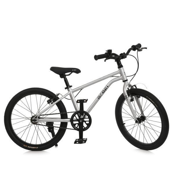 Велосипед дитячий 20д. PROF1 MB 20LIGHTY SILVER MB 20LIGHTY SILVER фото