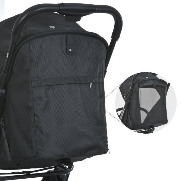 Коляска детская ME 1129 LINK Black Striped ME 1129 Black Striped фото