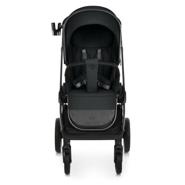 Коляска універсальна 2в1 El Camino ELLE ME 1221 Black 339136 фото