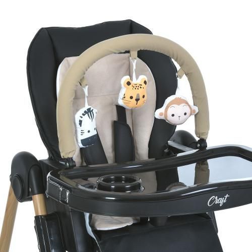 Стільчик ME 1115-W CRAFT Black ME 1115-W Black фото