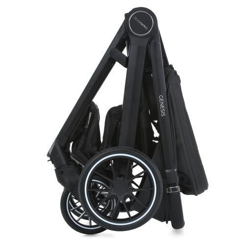 Коляска дитяча 2в1 ME 1126 GENESIS Jet Black ME 1126 Jet Black фото