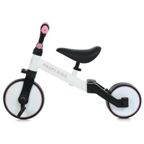 Велосипед-біговел дитячий PROFI KIDS 10/8д. MBB 1008 white pink MBB 1008 white pink фото