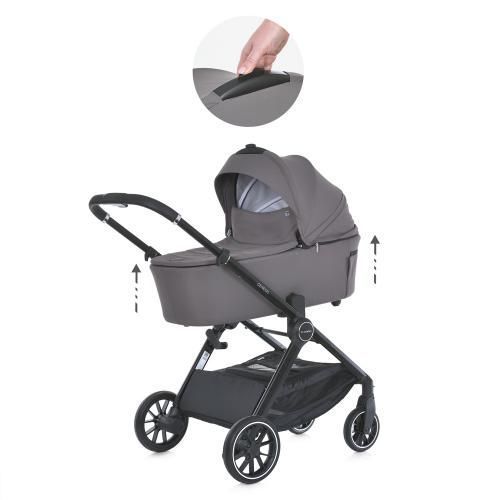 Коляска дитяча 2в1 ME 1126 GENESIS Taupe Gray ME 1126 Taupe Gray фото