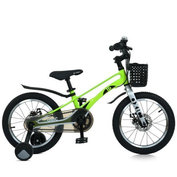 Велосипед дитячий 16д. PROF1 MB 16OXIC NEON GREEN MB 16OXIC NEON GREEN фото
