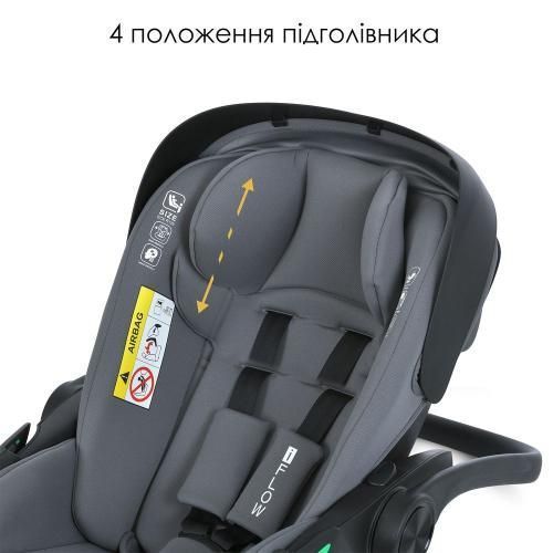 Автокрісло El Camino i-FLOW ME 1198 Gray ME 1198 Gray фото