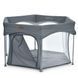 Манеж ME 1195 SWIFT 6 Dark Gray ME 1195 Dark Gray фото 4