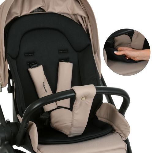 Коляска детская ME 1191 CHLOE Nougat Beige ME 1191 Nougat Beige фото