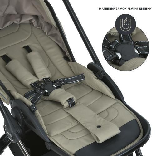 Коляска універсальна 2в1 ME 1124-2 PRESTIGE Calm Beige ME 1124-2 Calm Beige фото