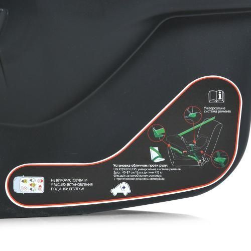 Автокрісло дитяче ME 1186 i-KEEP Melange Jet Black ME 1186 Melange Jet Black фото