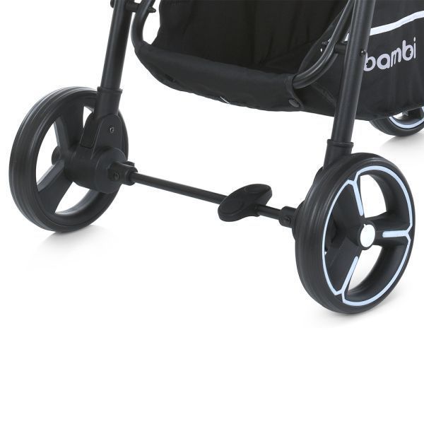 Коляска дитяча M 4249-2 Black Matt M 4249-2 Black Matt фото