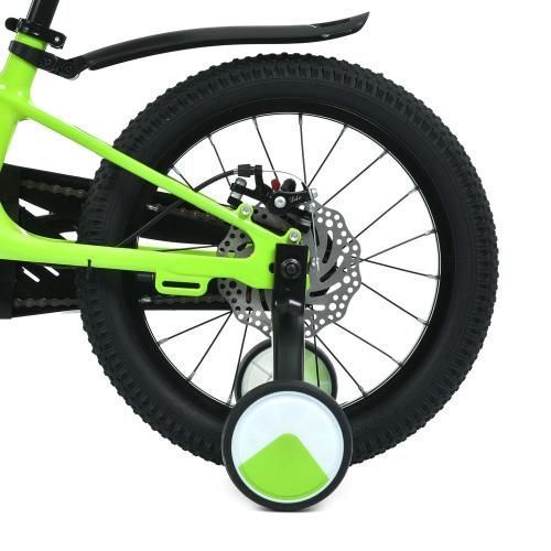 Велосипед дитячий 16д. PROF1 MB 1683 NEON GREEN MB 1683 NEON GREEN фото