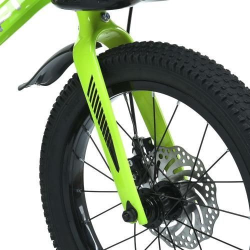 Велосипед дитячий 16д. PROF1 MB 1683 NEON GREEN MB 1683 NEON GREEN фото