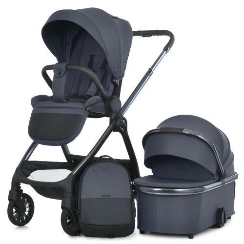 Коляска універсальна 2в1 ME 1183 RIVIERA Asphalt Gray ME 1183 Asphalt Gray фото
