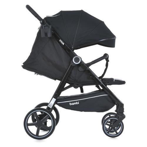 Коляска дитяча M 5723 VIVA Black M 5723 Black фото