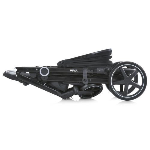 Коляска дитяча M 5723 VIVA Black M 5723 Black фото
