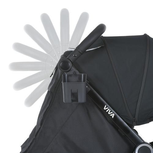 Коляска дитяча M 5723 VIVA Black M 5723 Black фото