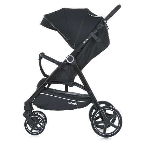Коляска дитяча M 5723 VIVA Black M 5723 Black фото